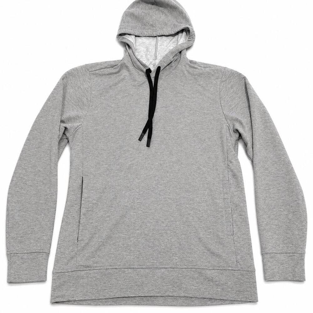 Balance Collection Men’s Gray Pullover Hoodie Size L Athletic Activewear
